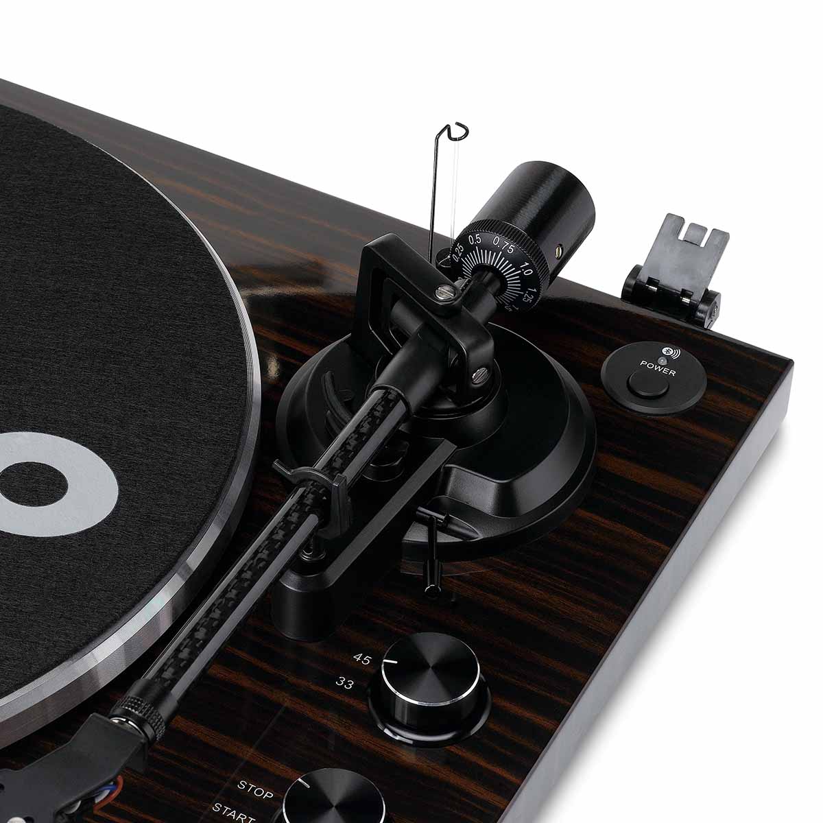 Lenco LBT-345 Bluetooth Turntable w/ Ortofon 2M Red - Image 18