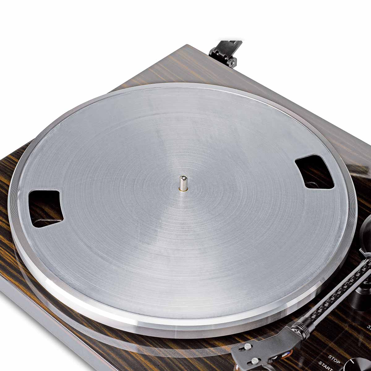 Lenco LBT-345 Bluetooth Turntable w/ Ortofon 2M Red - Image 19