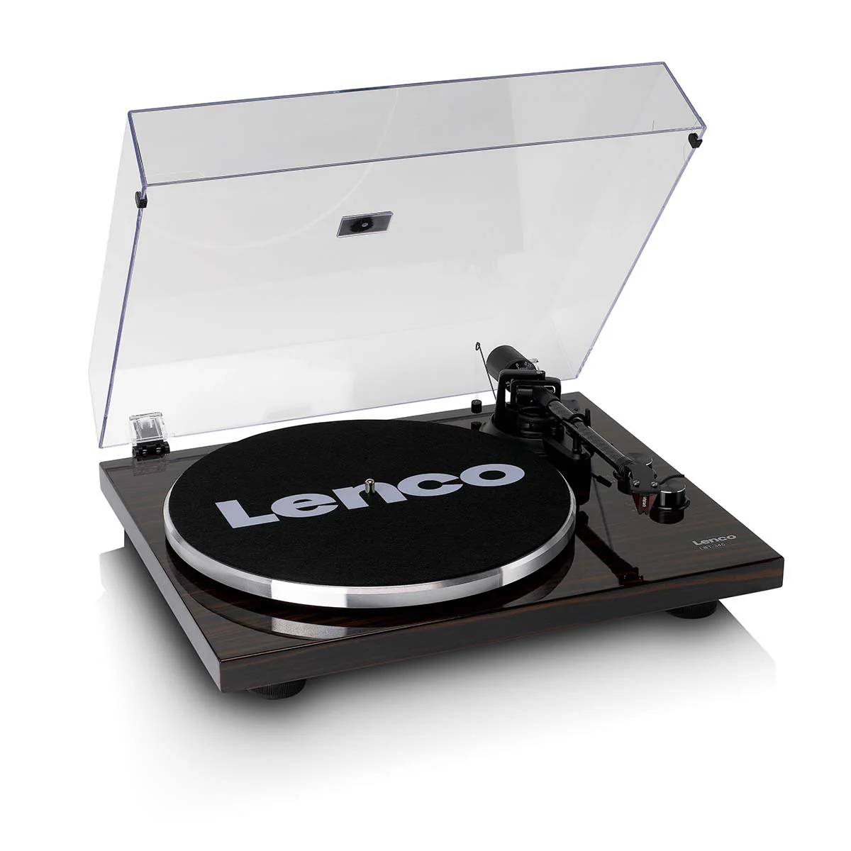 Lenco LBT-345 Bluetooth Turntable w/ Ortofon 2M Red - Image 8
