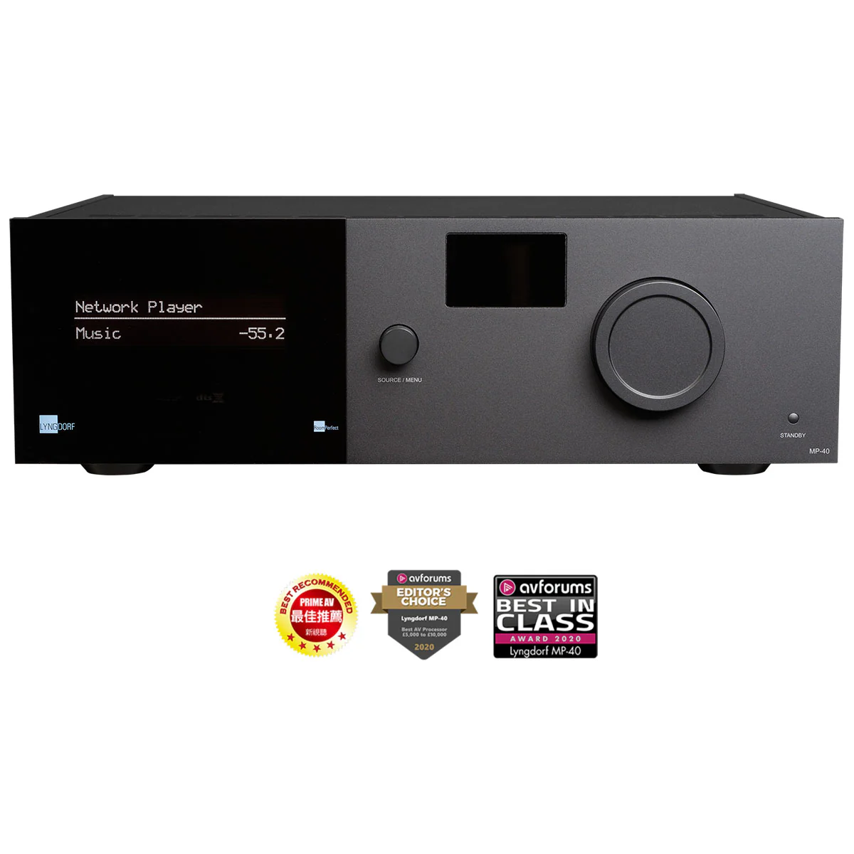 Lyngdorf MP-40 2.1 Multi-Channel Processor Including Rack Mount, 4 RU - Image 2