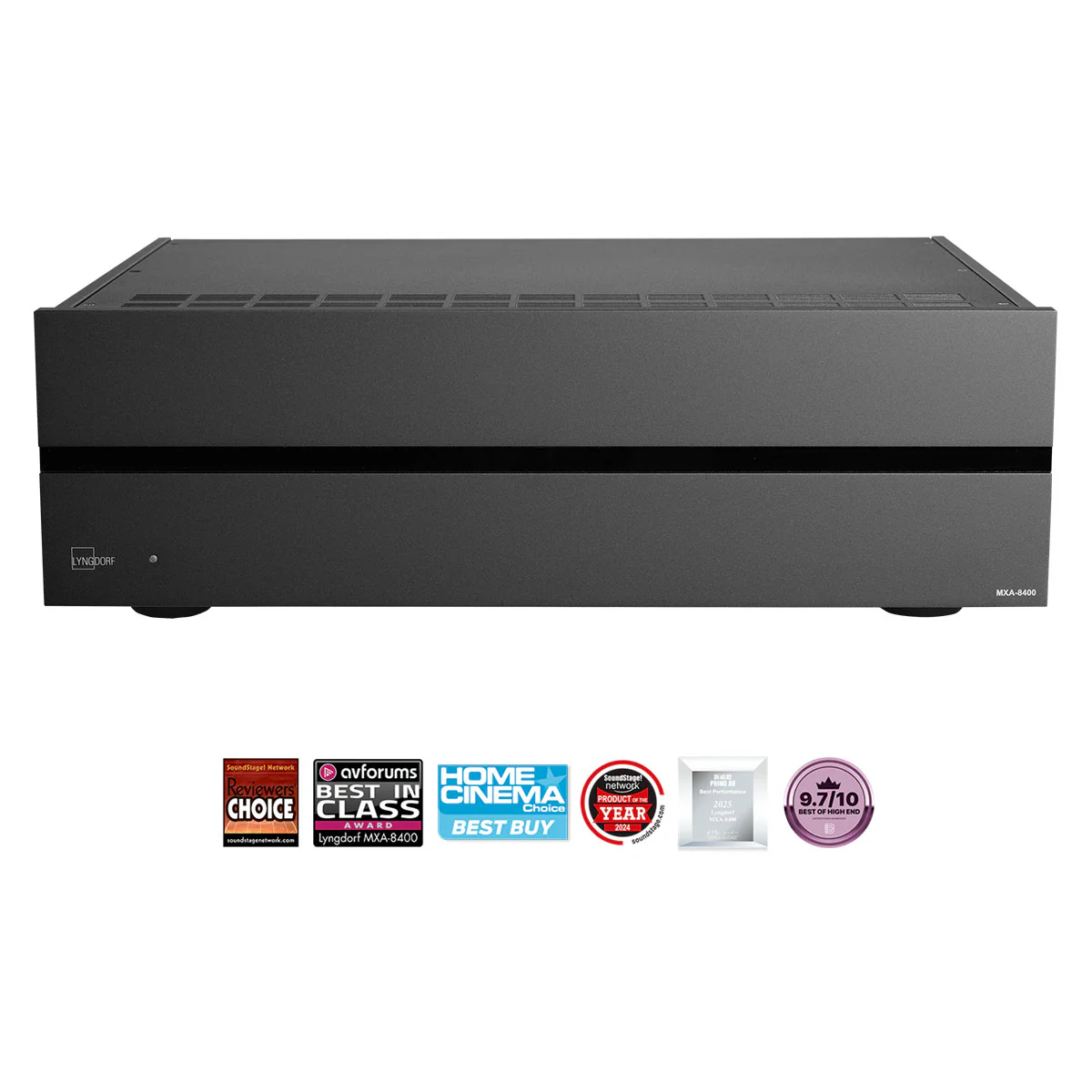 Lyngdorf MXA-8400 High-Performance 8-Channel Amplifier Including Rack Mount, 4 RU - Image 2