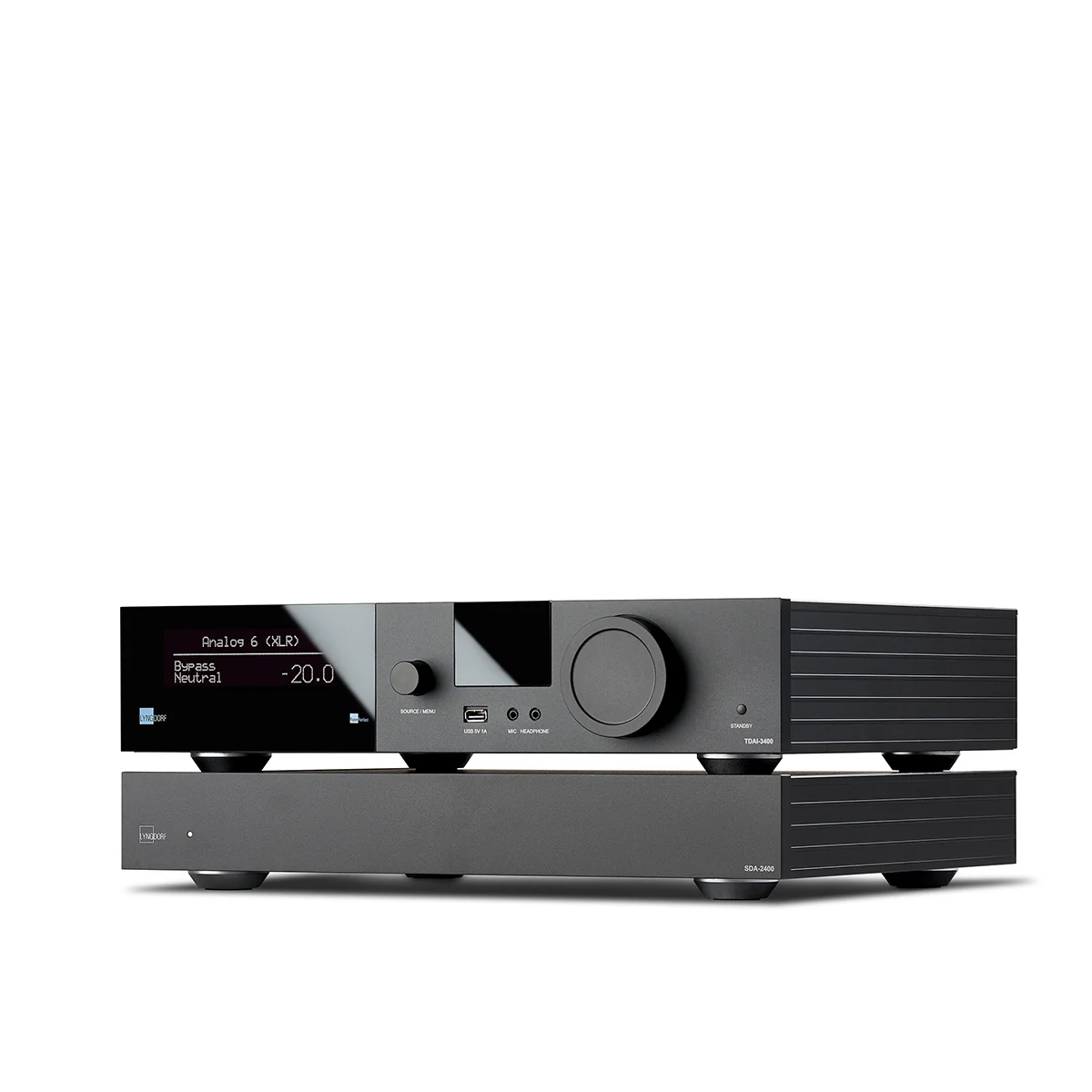 Lyngdorf SDA-2400 Power Amplifier Including Trigger Cable & Rack Mount, 4 RU - Image 5