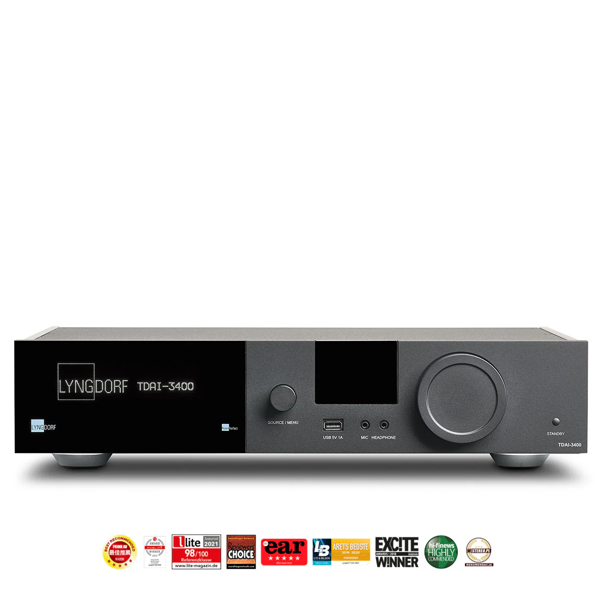 Lyngdorf TDAI-3400 Flagship Digital Integrated Amplifier with RoomPerfect - Image 2