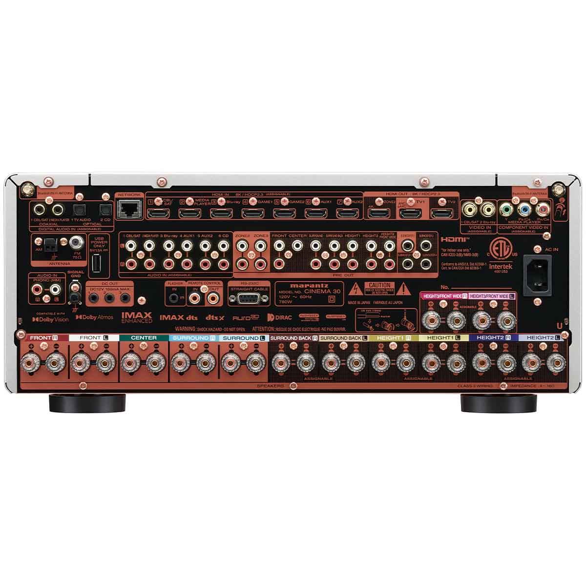 Marantz CINEMA 30 11.4 Channel Home Theater Receiver - Image 28