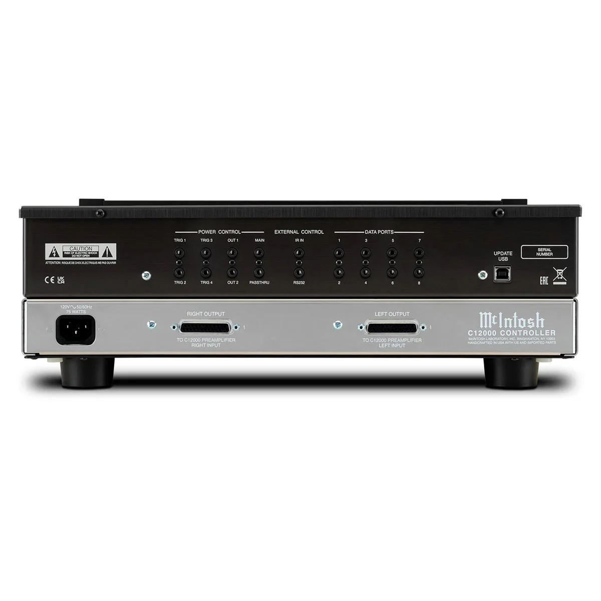 Mcintosh C12000C M2-Channel Solid State and Vacuum Tube Preamplifier 75th Anniversary Edition - Image 3