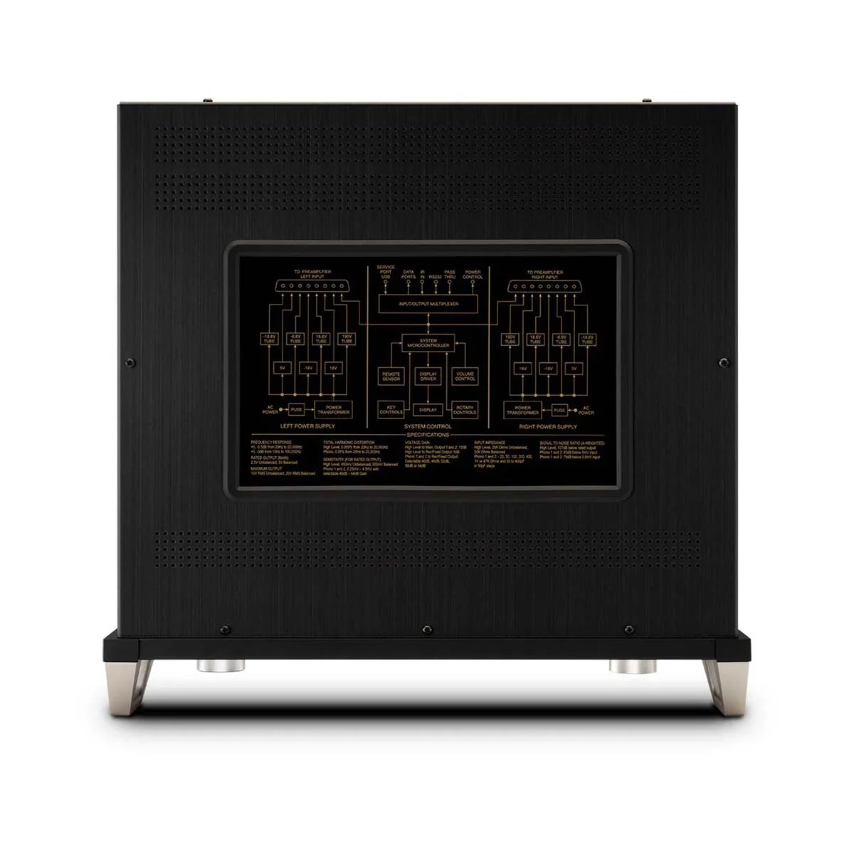 Mcintosh C12000C M2-Channel Solid State and Vacuum Tube Preamplifier 75th Anniversary Edition - Image 4