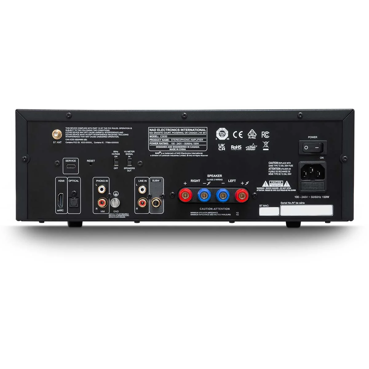 NAD C 3030 Integrated Amplifier - Image 3