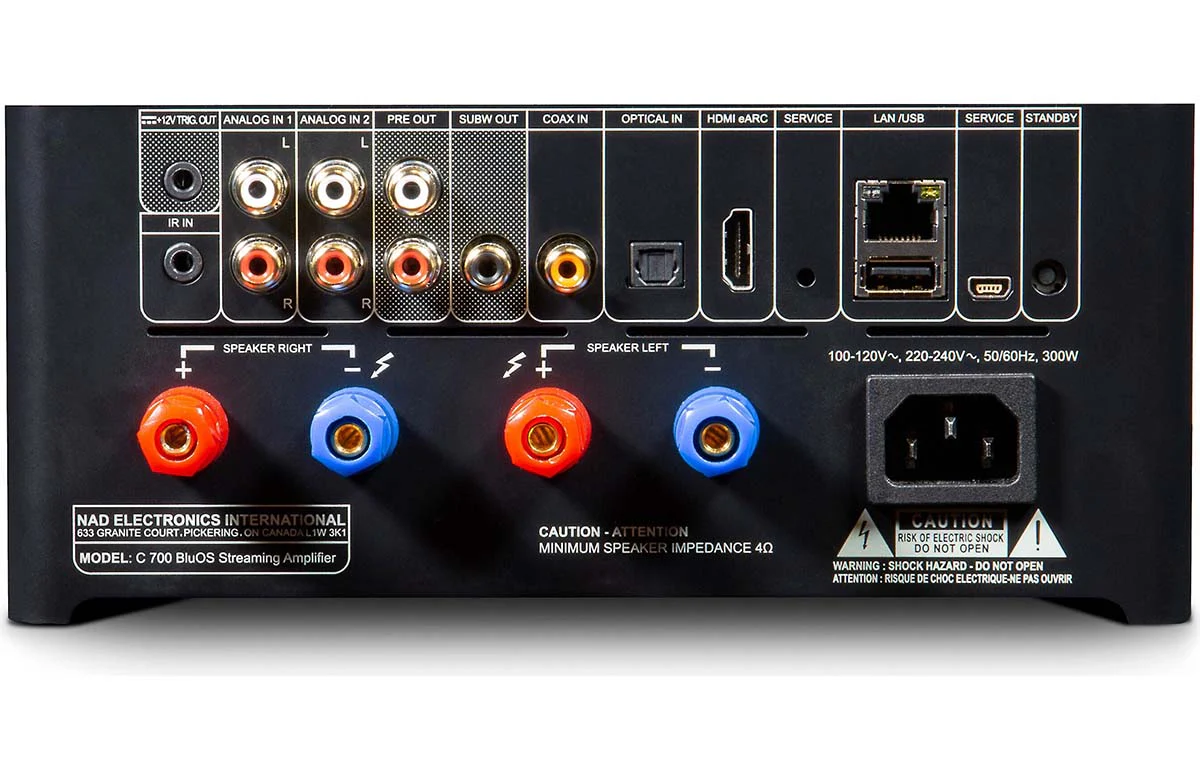 NAD C700 Compact Stereo Integrated Amplifier - Image 2