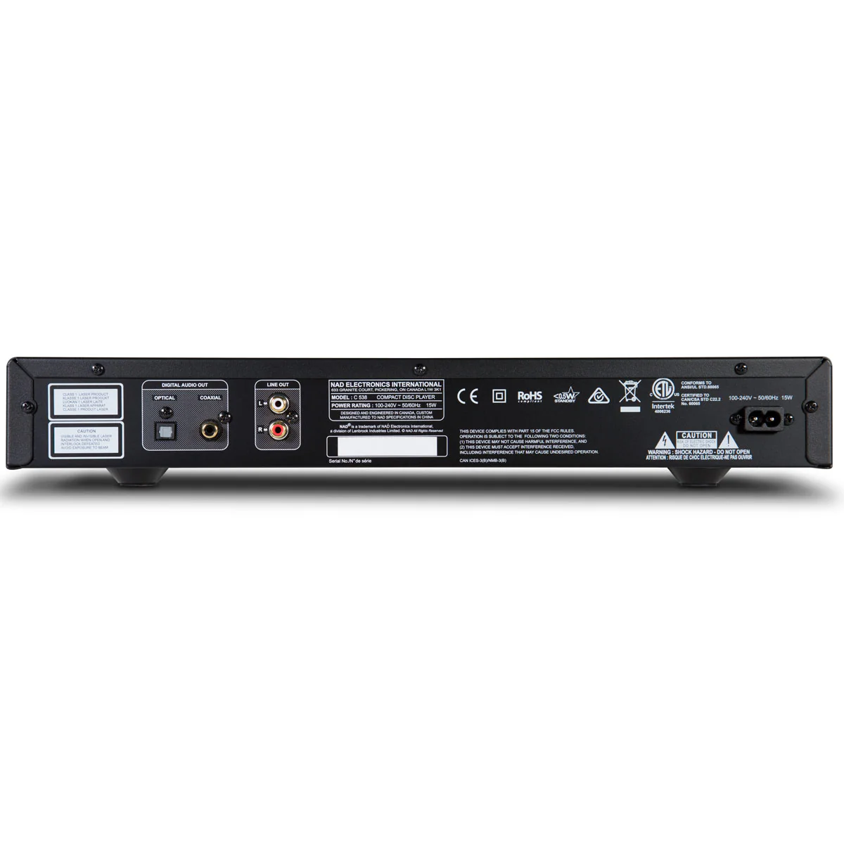 NAD C538 Single Disc CD Player - Image 2