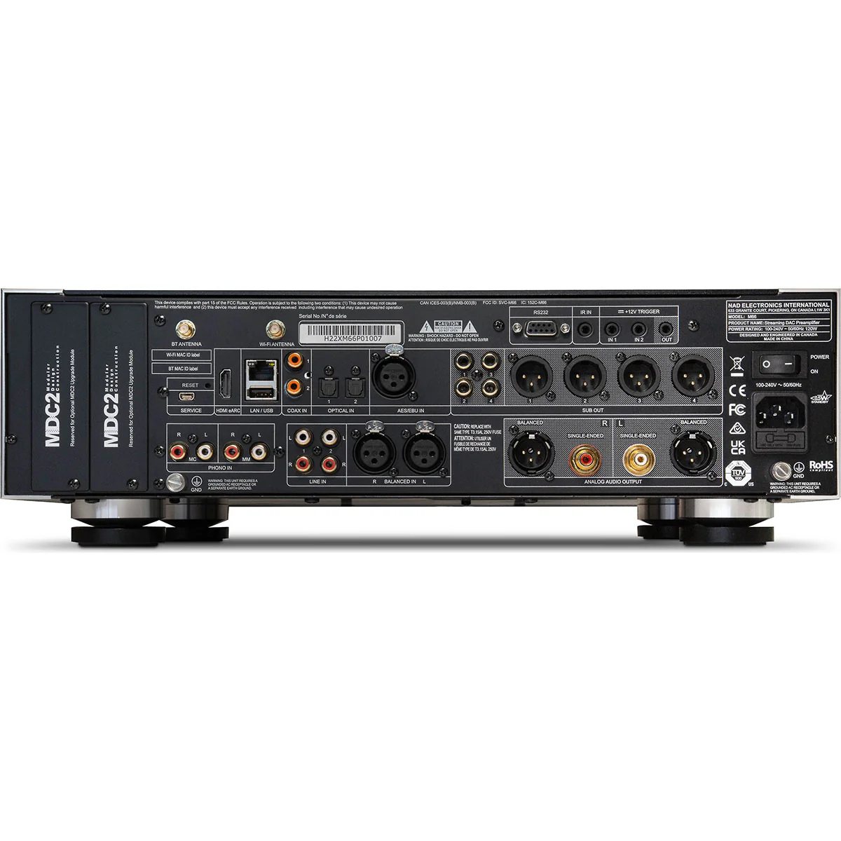 NAD M66 Master Series Preamplifier - Image 2