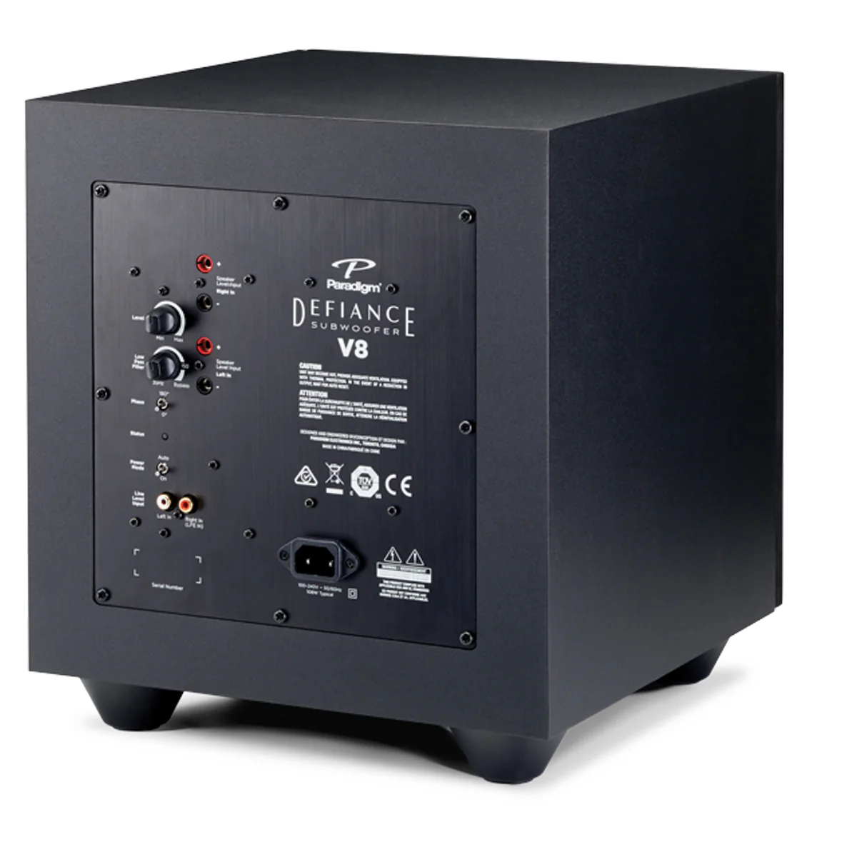 Paradigm OPEN BOX Defiance V8 Subwoofer - Excellent Condition - Image 4
