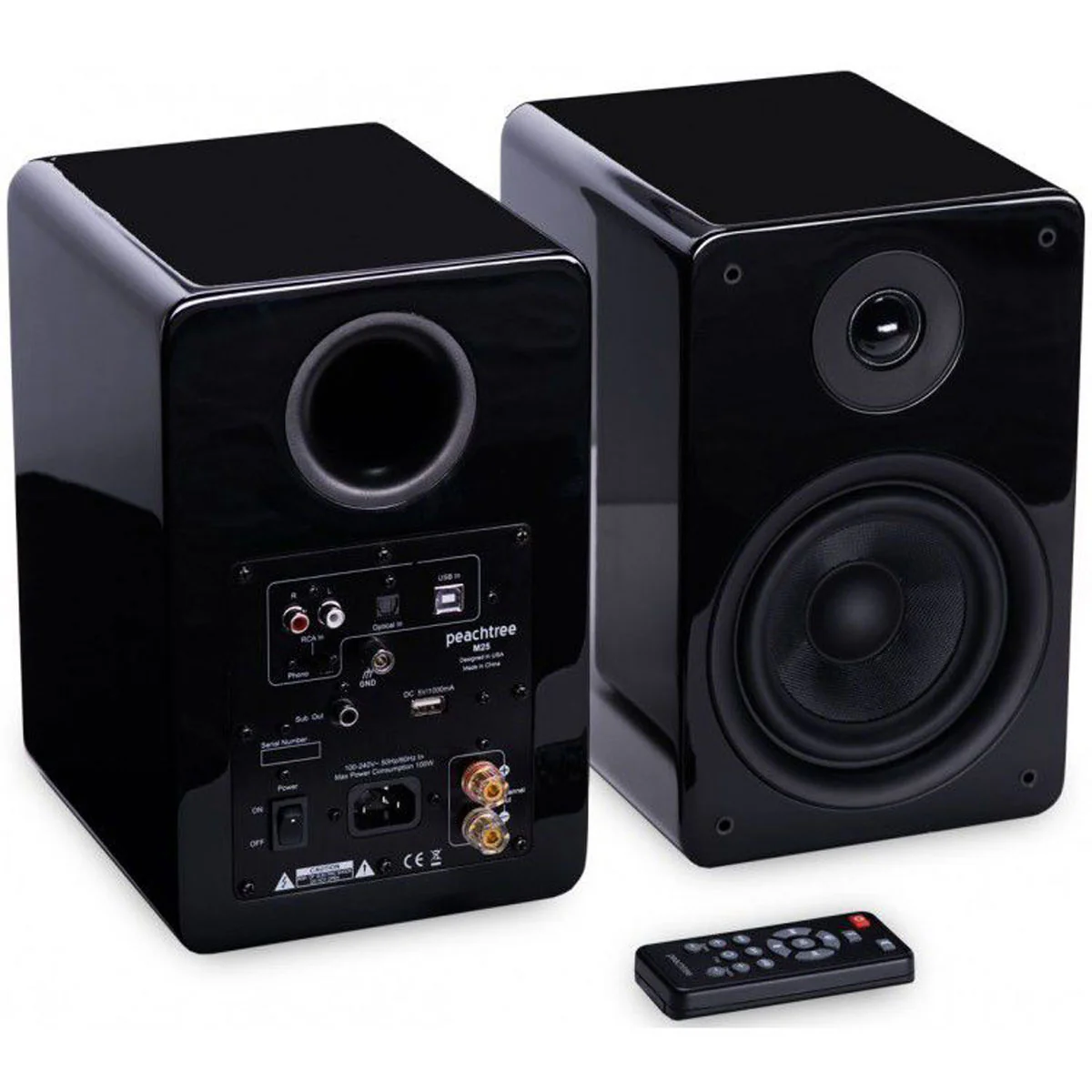 Peachtree M25 Powered Speakers - Pair - Image 6