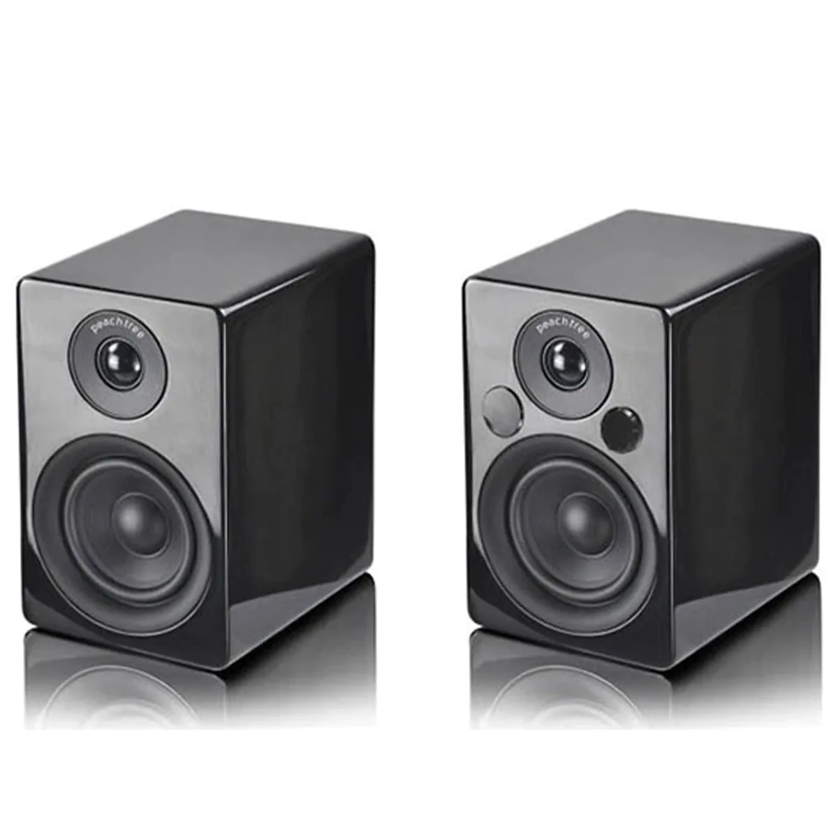 Peachtree OPEN BOX M24X Powered Speakers - Pair - Piano Black - BSA