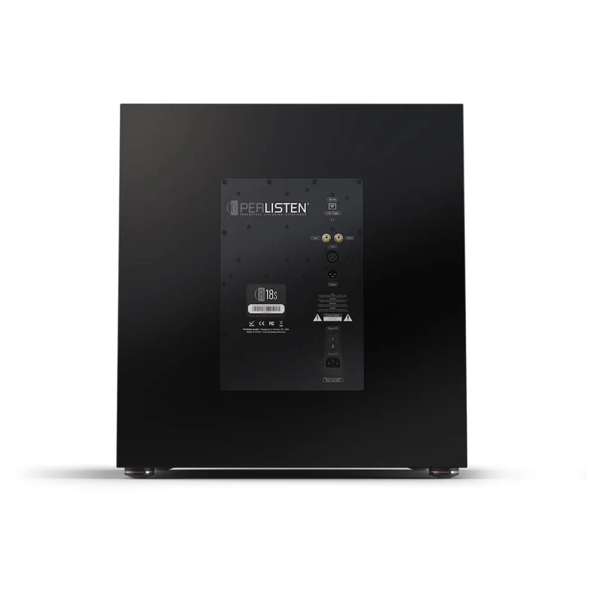 Perlisten Audio R18s Sealed Sub - Single 18" - Gloss Black - EACH - Image 4