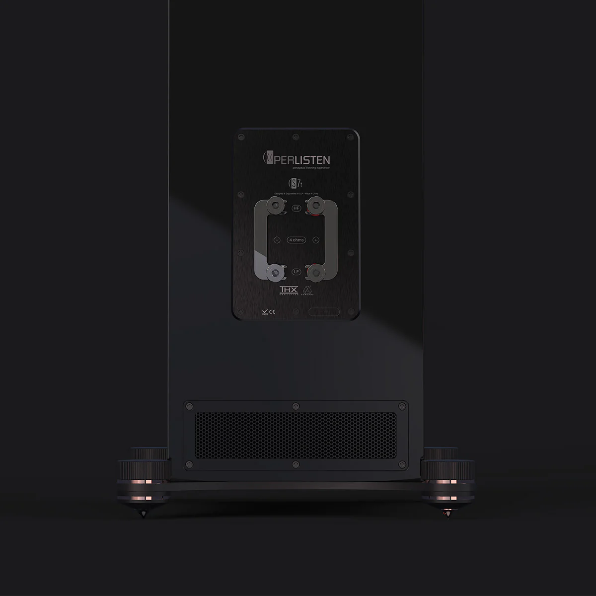 Perlisten Audio S7t Tower Speaker - High Gloss Black - EACH - Image 5