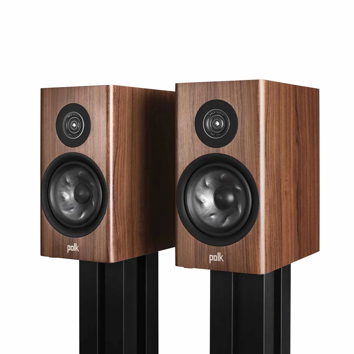 Polk Audio OPEN BOX Reserve R200 Bookshelf Speakers - Pair-Walnut - A Grade - Image 2