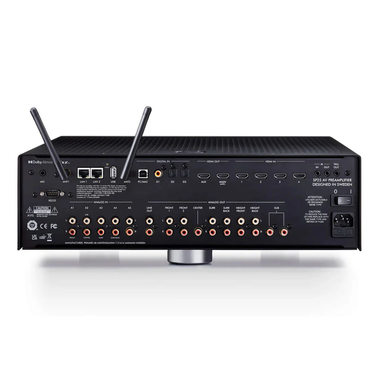 Primare SP25 Prisma Home Cinema Preamplifier Processor - Image 6