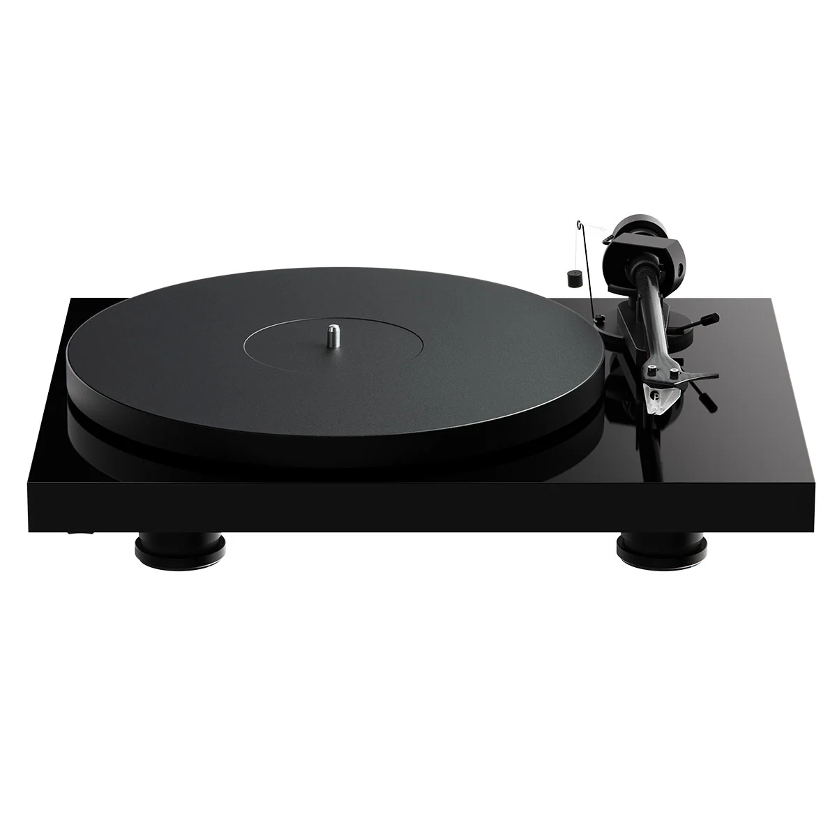 Pro-Ject OPEN BOX Debut EVO 2 Upgraded Hi-Fi Turntable - Pick it EVO MM - Gloss Black - A Grade - Image 2