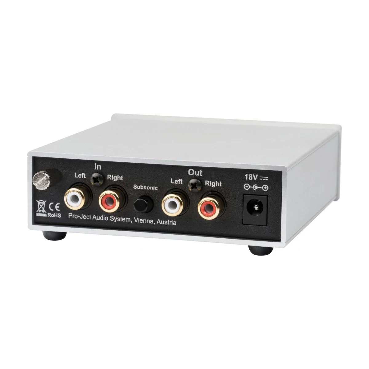 Pro-Ject Phono Box S2 MM/MC Phono Preamplifier - Black - Image 2