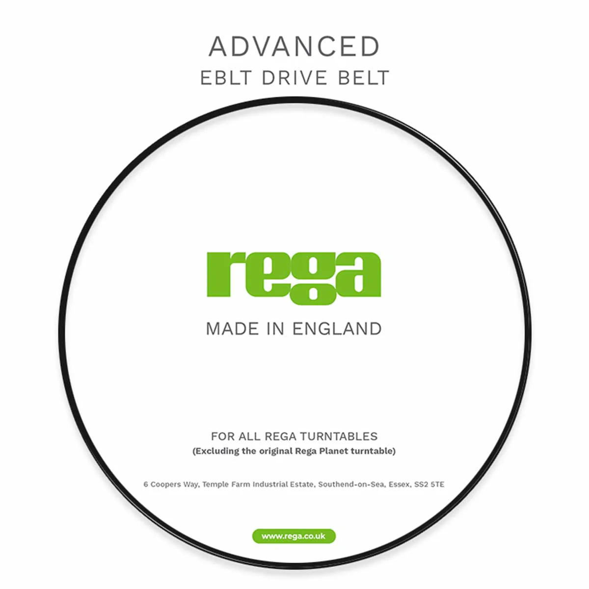 Rega Advanced EBLT Drive Belt