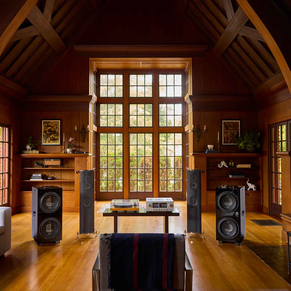 REL 212 Black Label Subwoofer - Black - Image 3