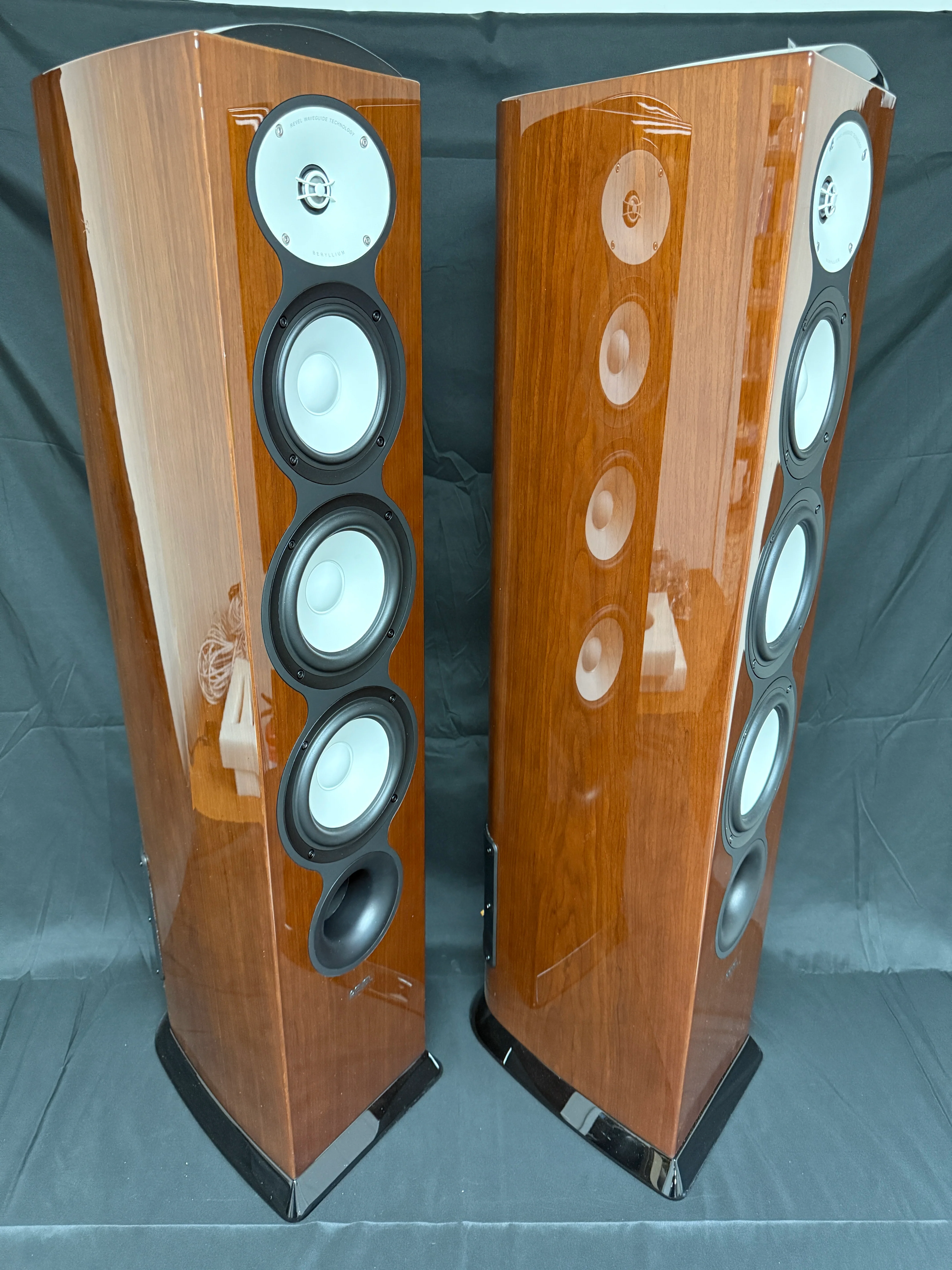 Revel PerformaBe F226Be 3-way Floorstanding Loudspeaker - Walnut - Pair - BSC - Image 3