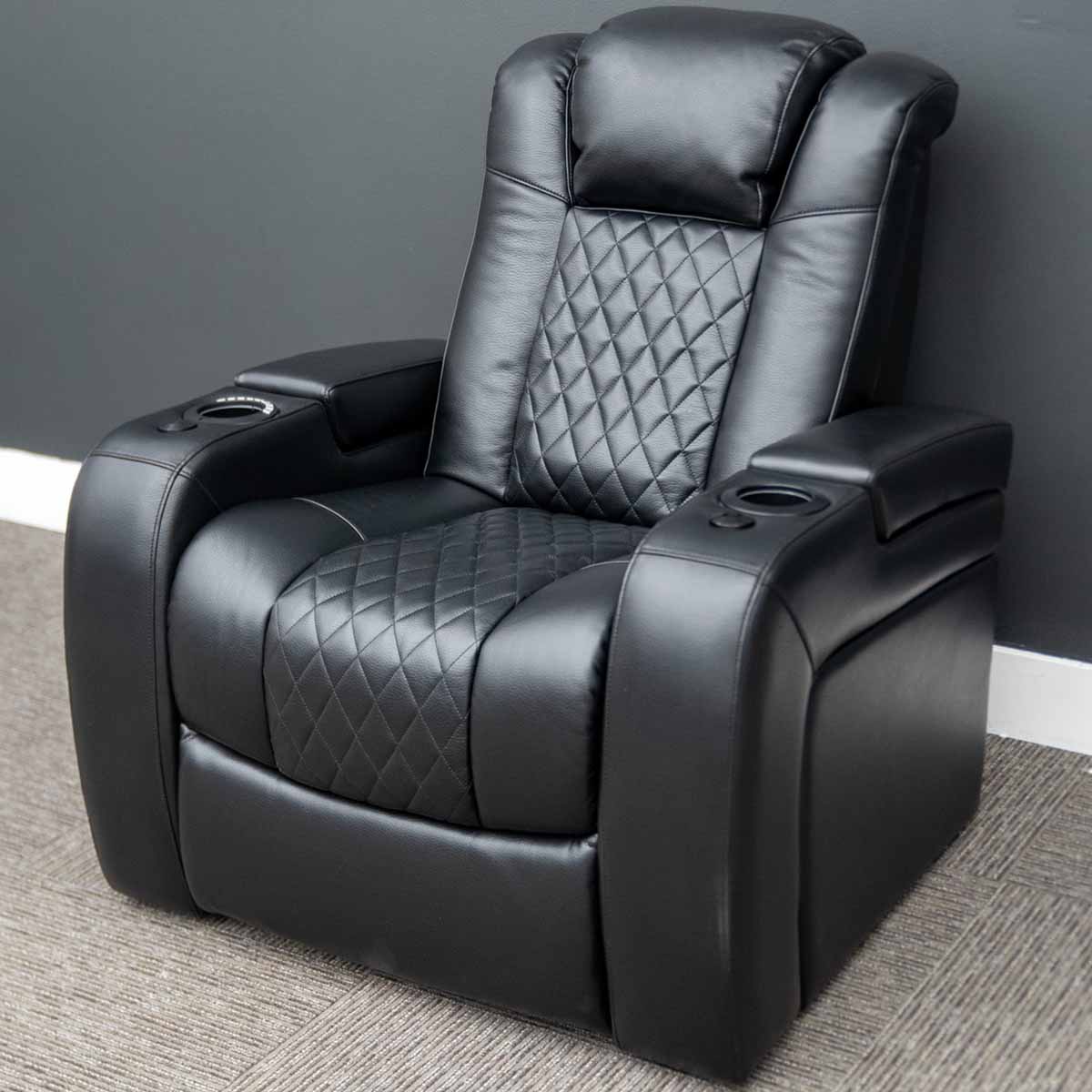 Audio Advice Revelation Luxury Home Theater Seating - Single Right-Armed Chair - Image 19