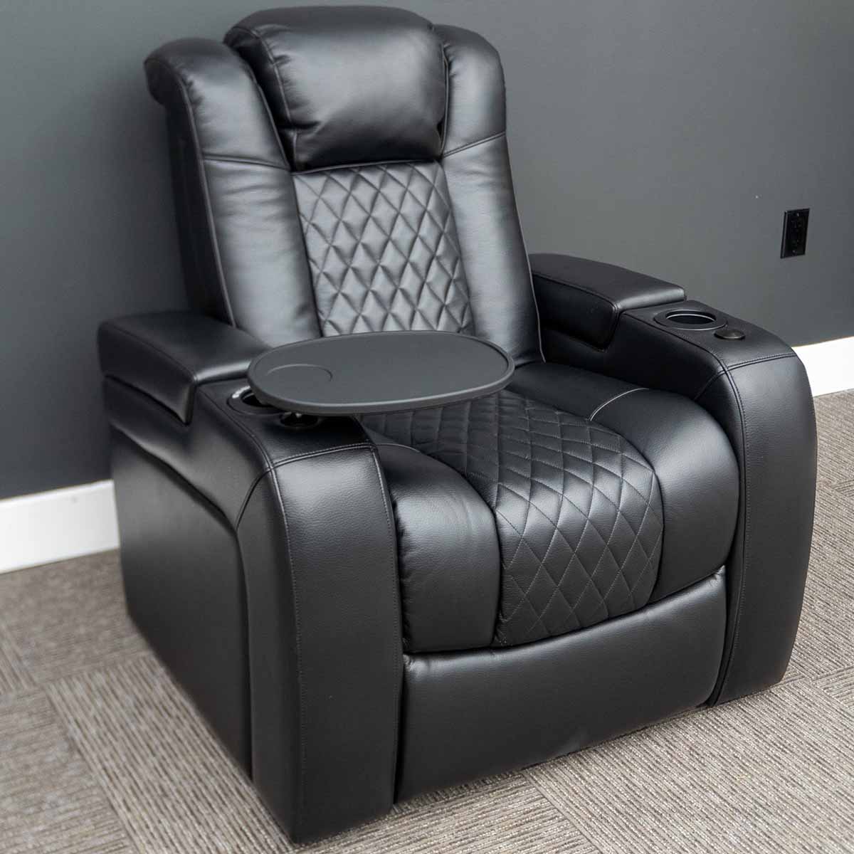 Audio Advice Revelation Luxury Home Theater Seating - Single Right-Armed Chair - Image 21