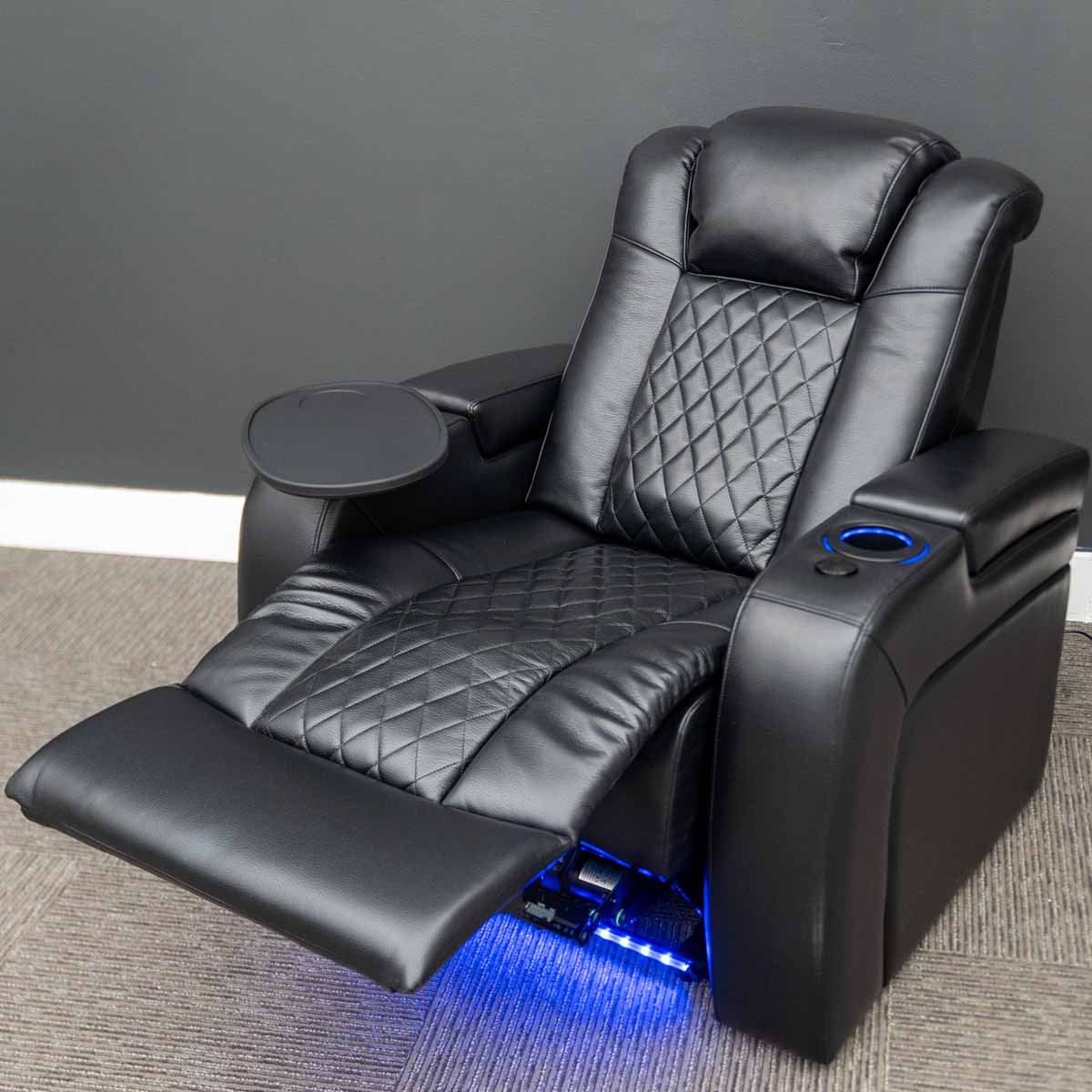 Audio Advice Revelation Luxury Home Theater Seating - Single Right-Armed Chair - Image 24
