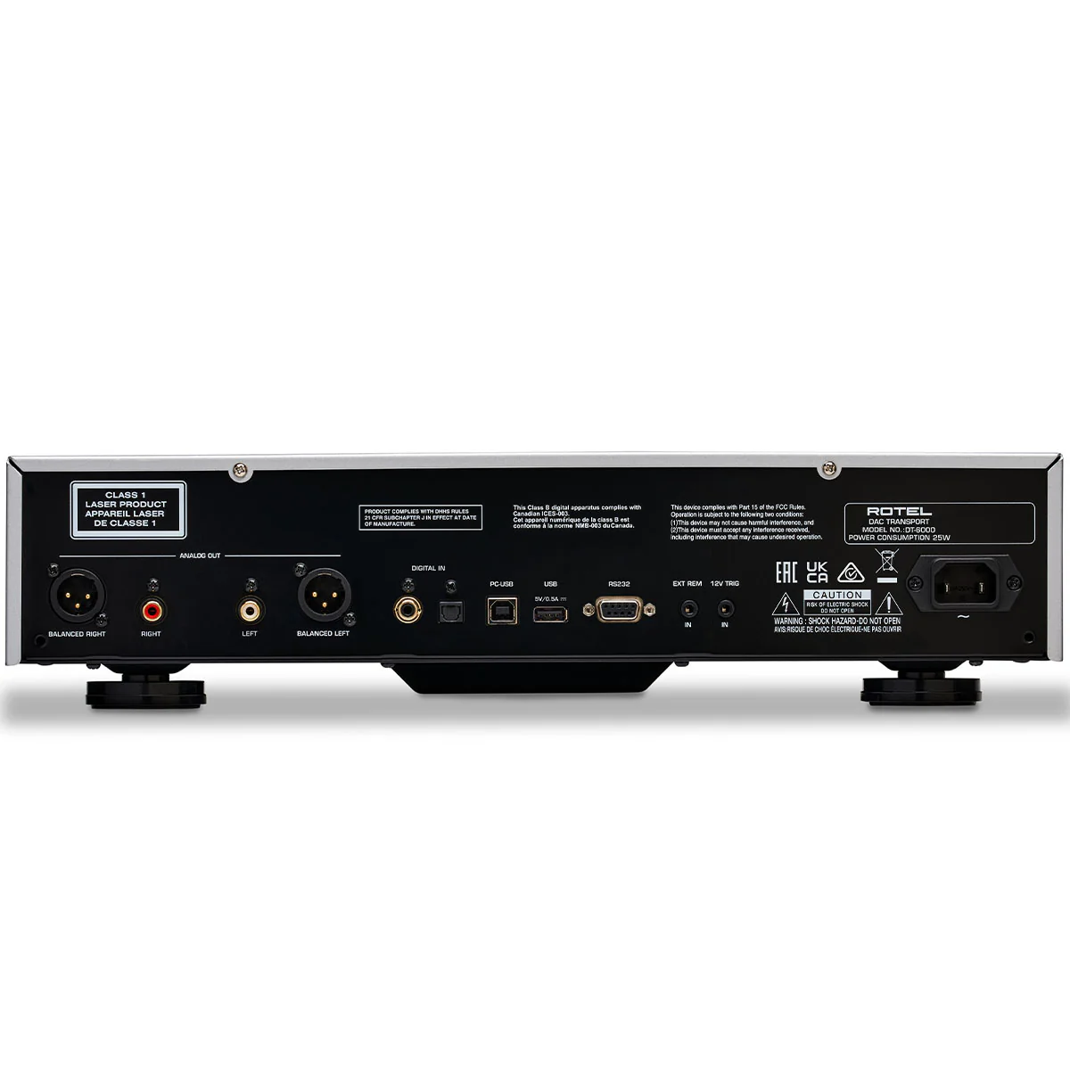 Rotel DT-6000 DAC/CD Transport - Image 10