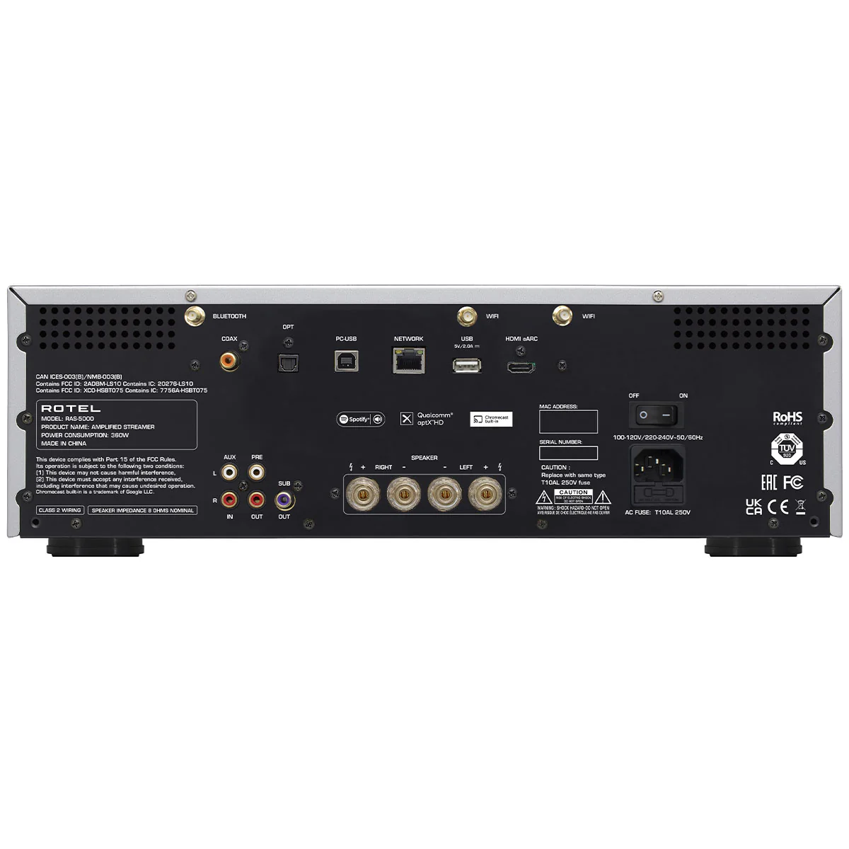 Rotel RAS-5000 Amplified Streamer - Image 13