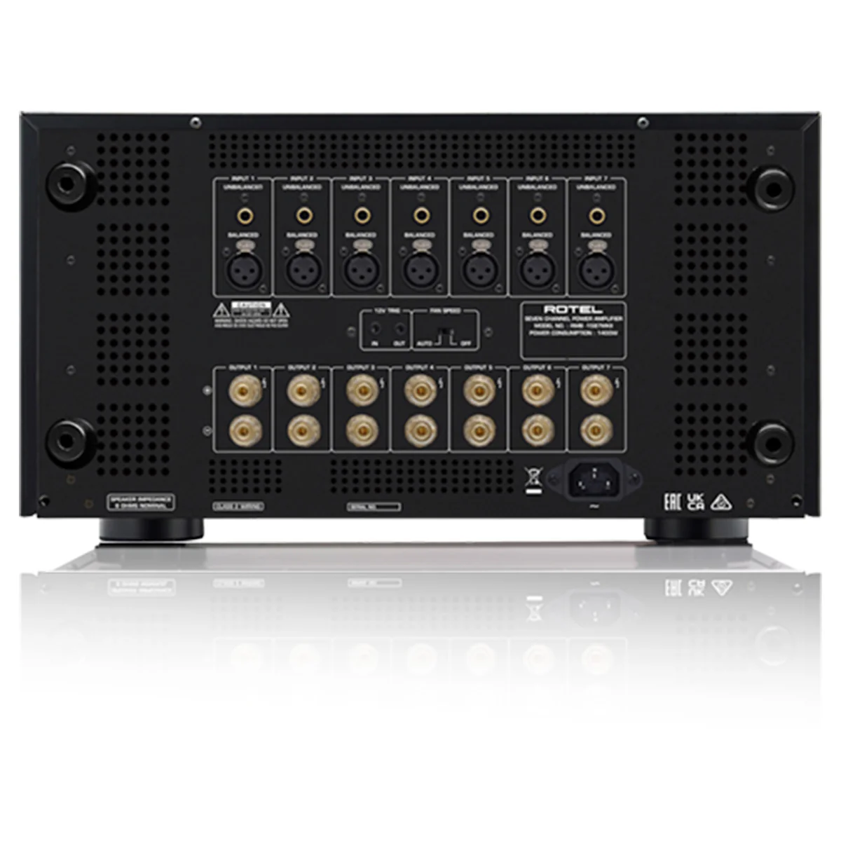 Rotel RMB-1587 MKII 7 Channel Home Theater Amplifier - Image 5