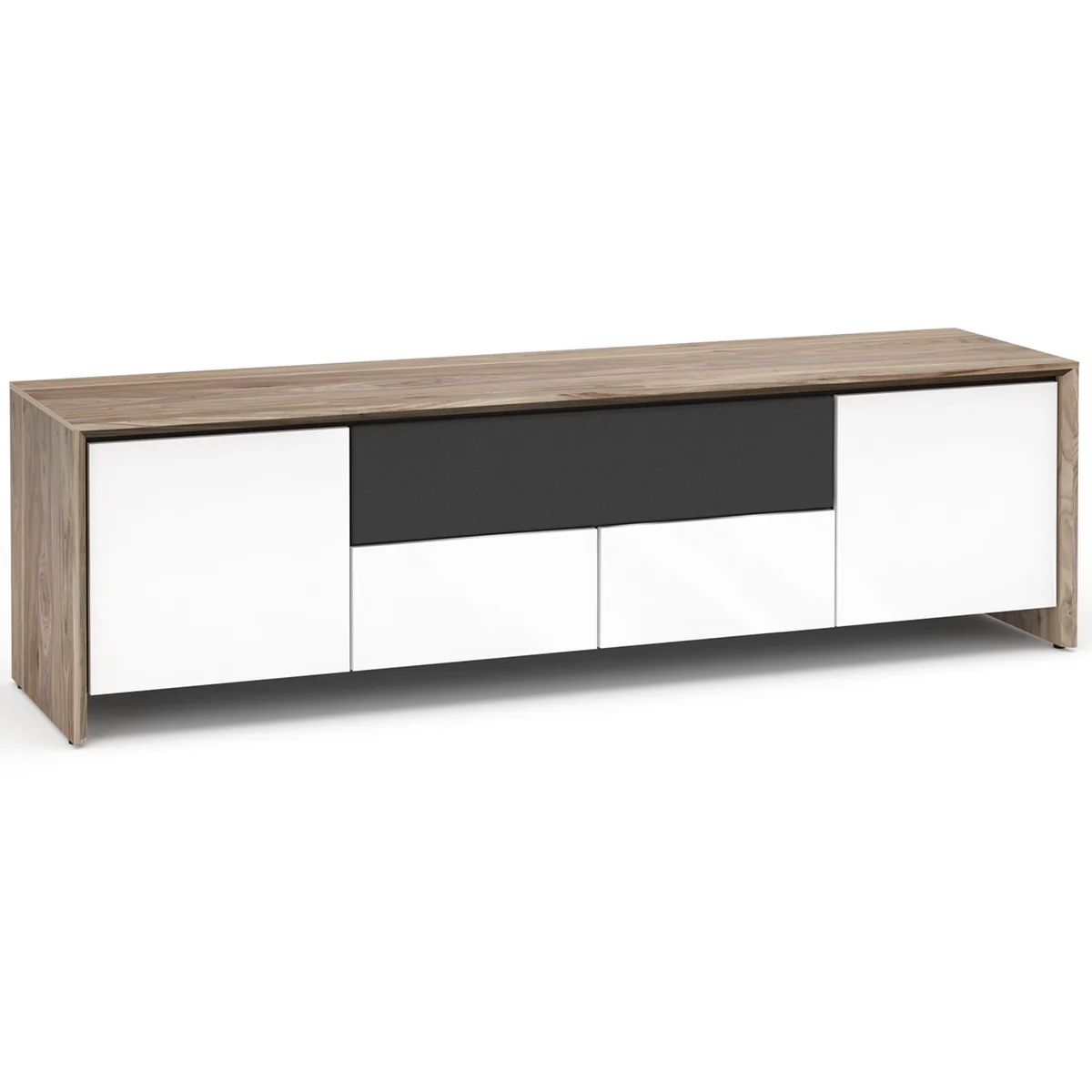 Salamander Designs Barcelona 245 Quad-Width AV Cabinet w/ Center Speaker Opening - Image 3