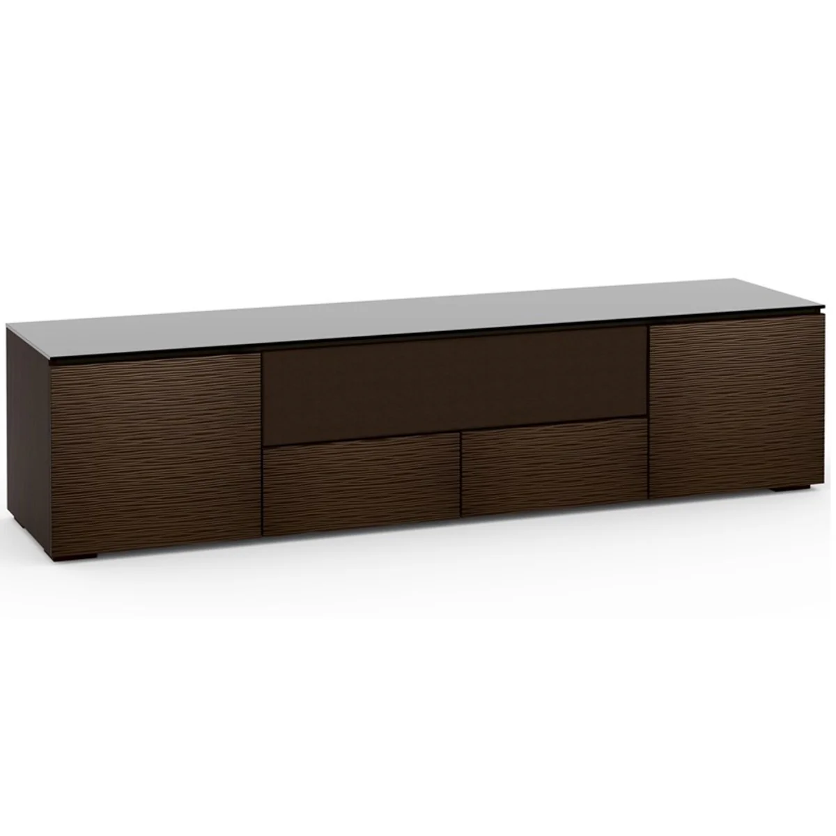 Salamander Designs Berlin 245 Quad-Width AV Cabinet w/ Center Speaker Opening - Wenge
