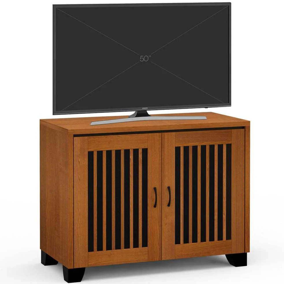 Salamander Designs Chameleon Sonoma Twin-Width AV Cabinet - American Cherry - Image 3