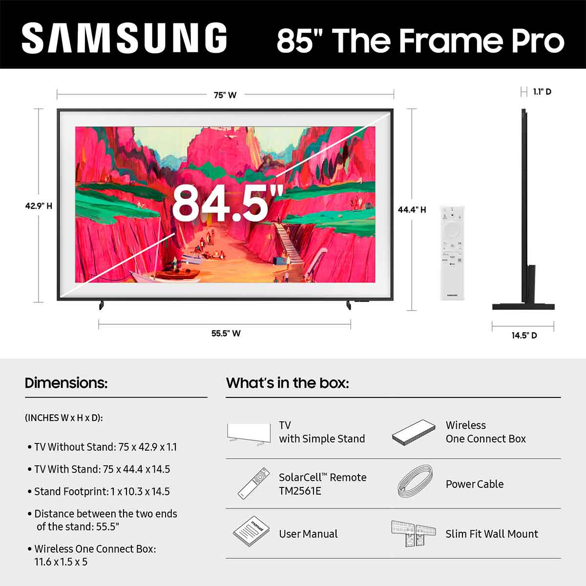 Samsung LS03FW Frame Pro Neo QLED 4K TV - Image 9