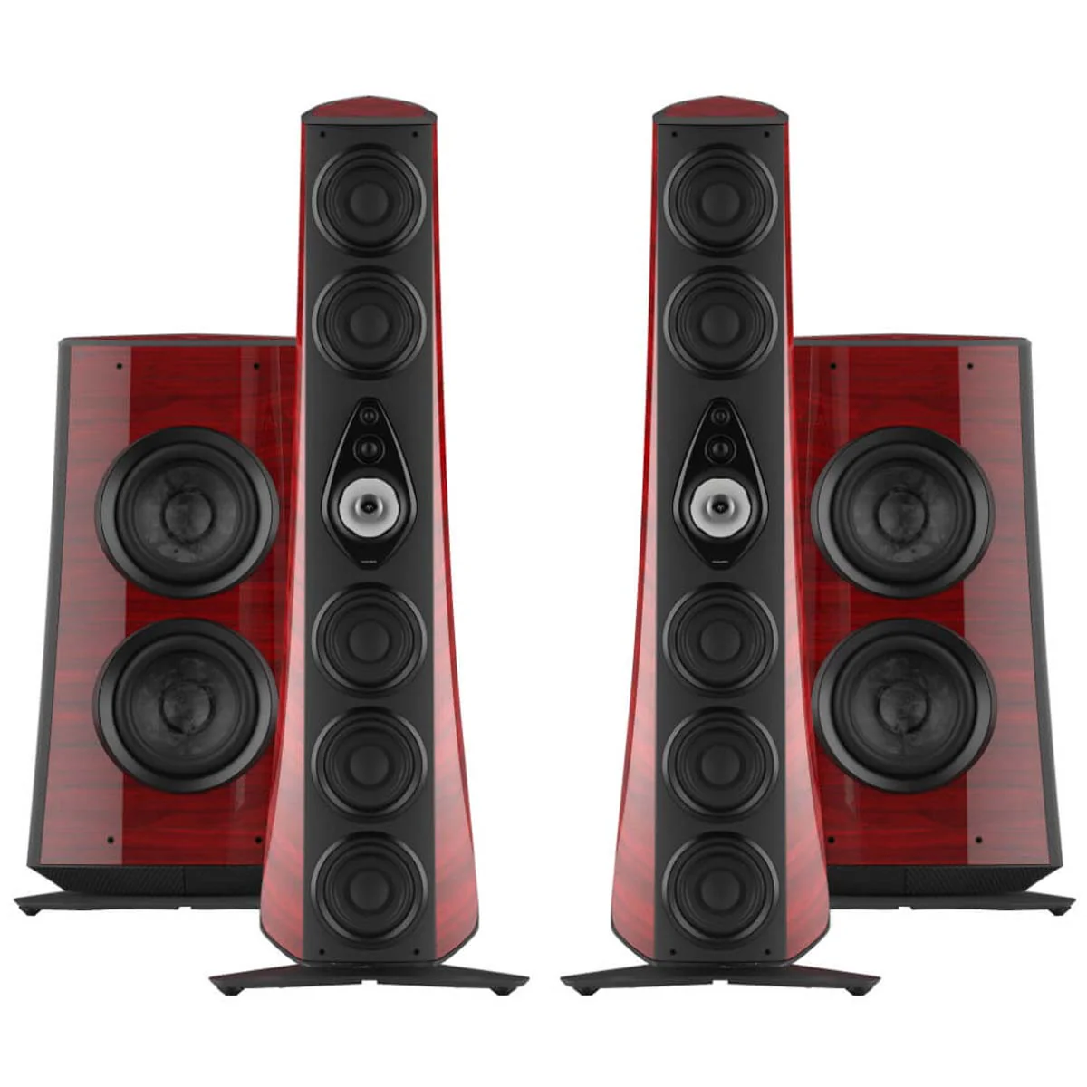 Sonus faber Suprema 2.2 - Graphite, Red, Red Violin, Walnut, Wenge - Pair