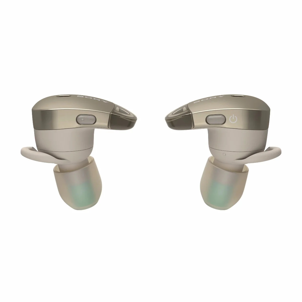 Sony WF-1000X Premium Noise Canceling Wireless In-Ear Headphones - Gold - Image 2
