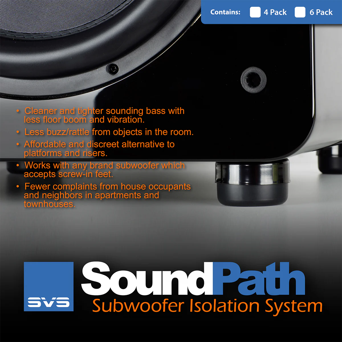 SVS SoundPath Subwoofer Isolation System - Image 12