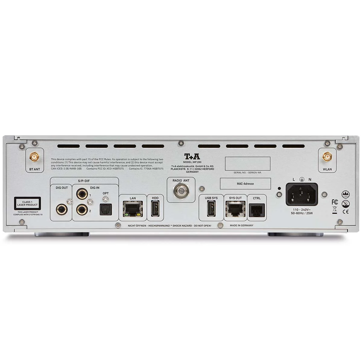 T+A MP 200 G3 Multi-Source Streamer and CD-Player - Image 3