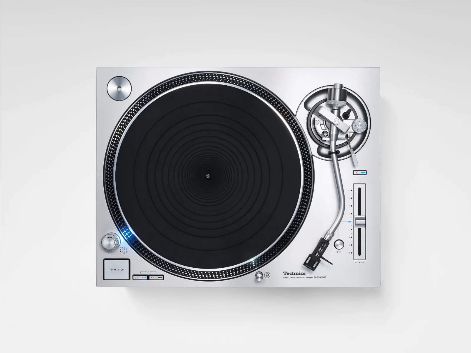Technics SL-1200GR2 Silver Single Rotor Coreless Turntable - Image 4