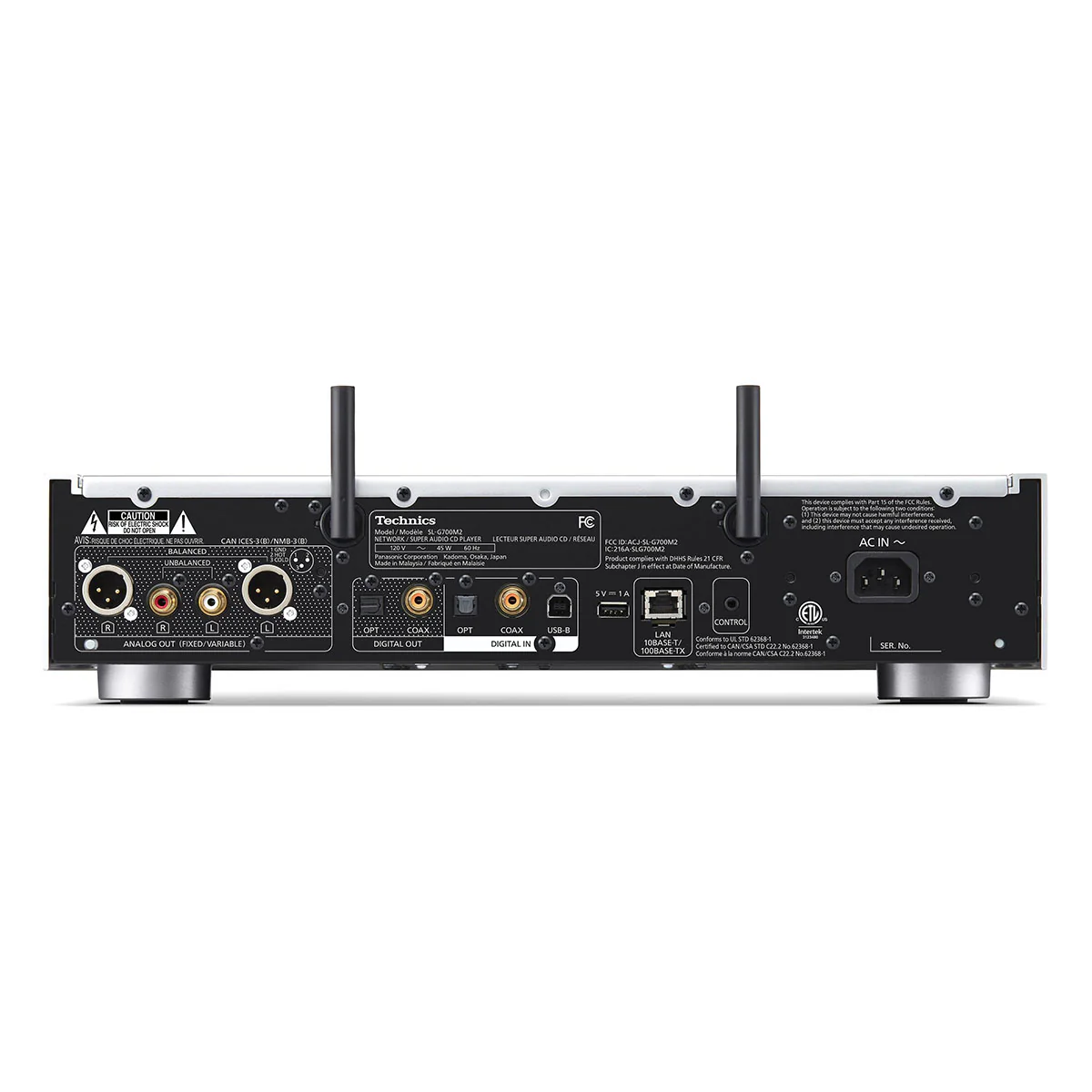 Technics SL-G700M2 CD, SACD, Network Player & DAC - Image 13