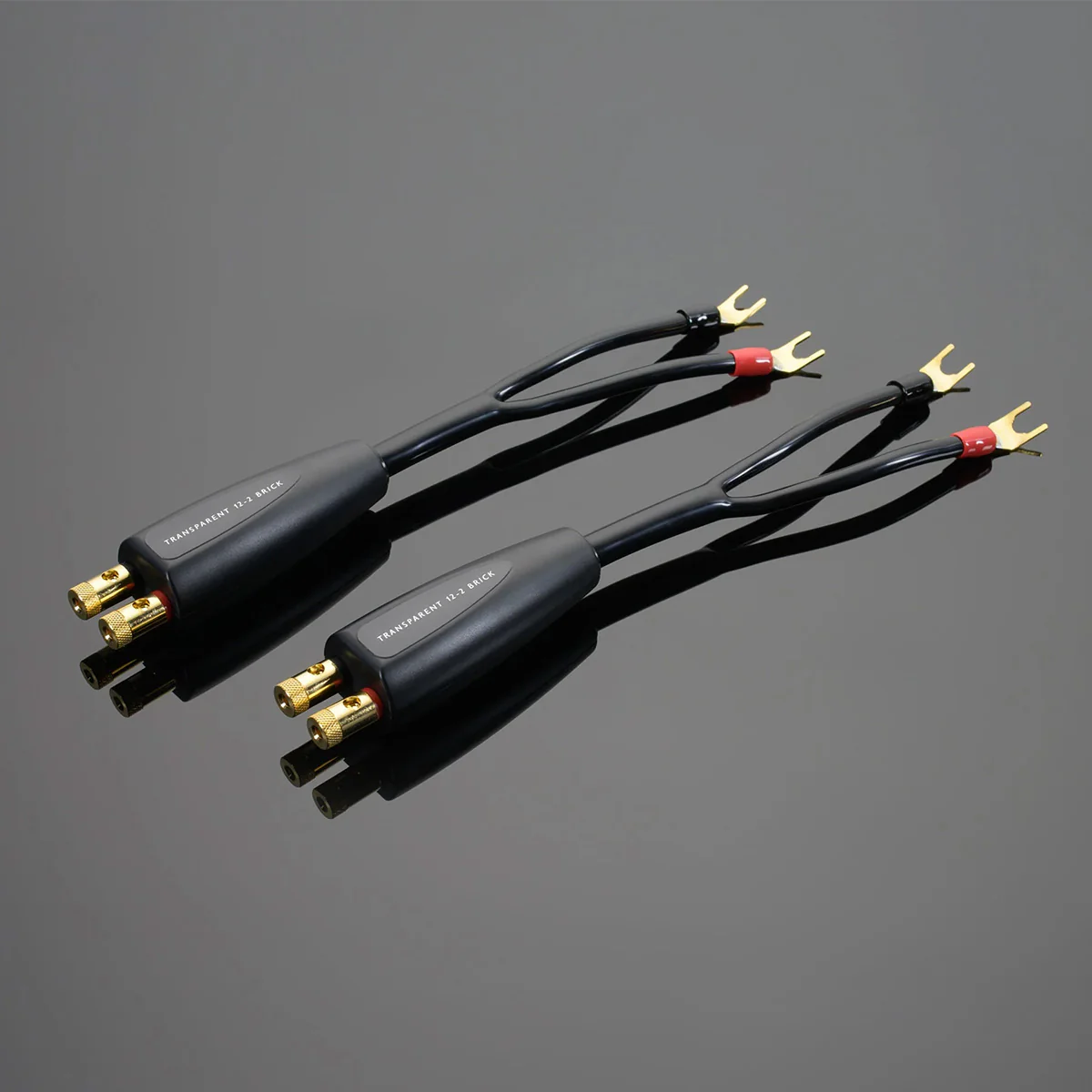 Transparent High Performance 12-2 Brick Network & 12-2 Brick Biwire Network - Banana Termination - Standard Connection - 41-60ft Cable Length Range
