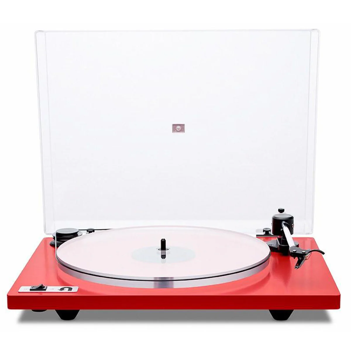 U-Turn Audio OPEN BOX Orbit Plus Turntable w/ Built-In Preamp - Red - Excellent Condition - Image 2