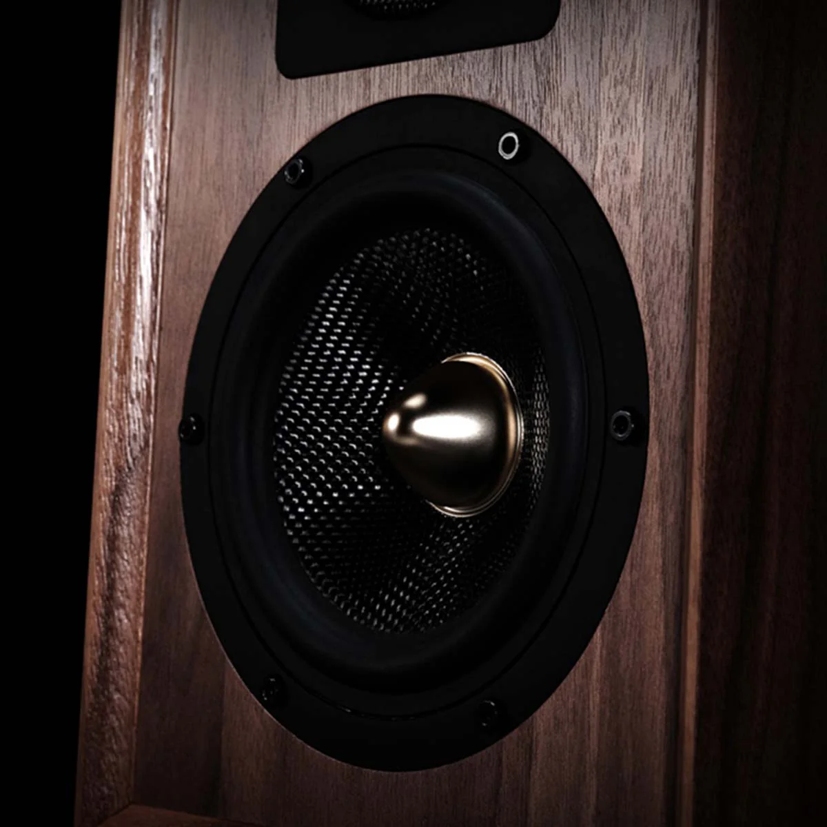 Wharfedale Aston Limited Edition Bookshelf Loudspeaker - Walnut PAIR with Stands - Image 4